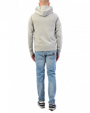 Толстовка мужская с капюшоном Iriedaily Ean Effort Hoody Grey Mel