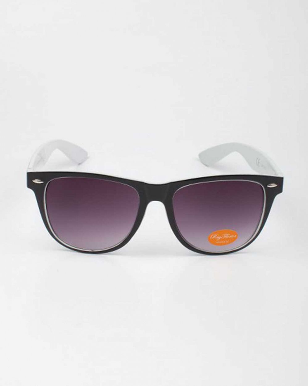 Очки Sunglasses Classic Wayfarer Two-Tone Black Solid White отзывы