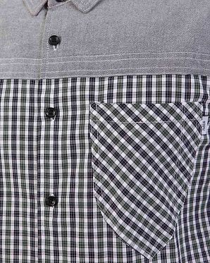 Рубашка мужская с длинным рукавом Publish Brand USA Tucson Green