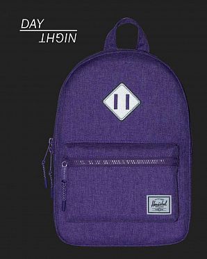Рюкзак светоотражающий детский Herschel Heritage Kids Lavender Silver Reflective Рюкзак светоотражающий детский Herschel Heritage Kids Lavender Silver Reflective