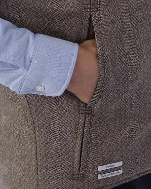 Жилетка на молнии утепленная мужская шерсть Publish Crawford Beige