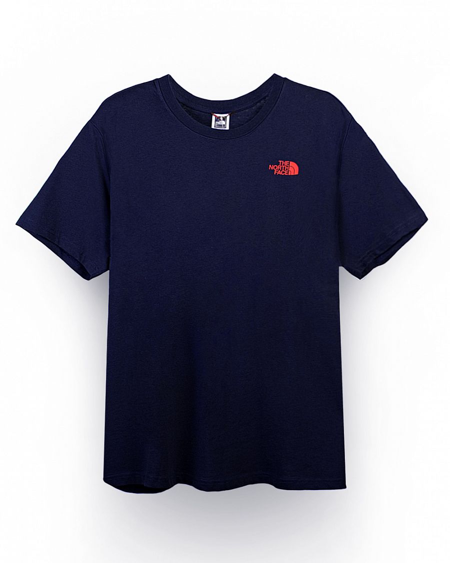 Футболка мужская The North Face Box Back URBAN NAVY FIERY RED отзывы