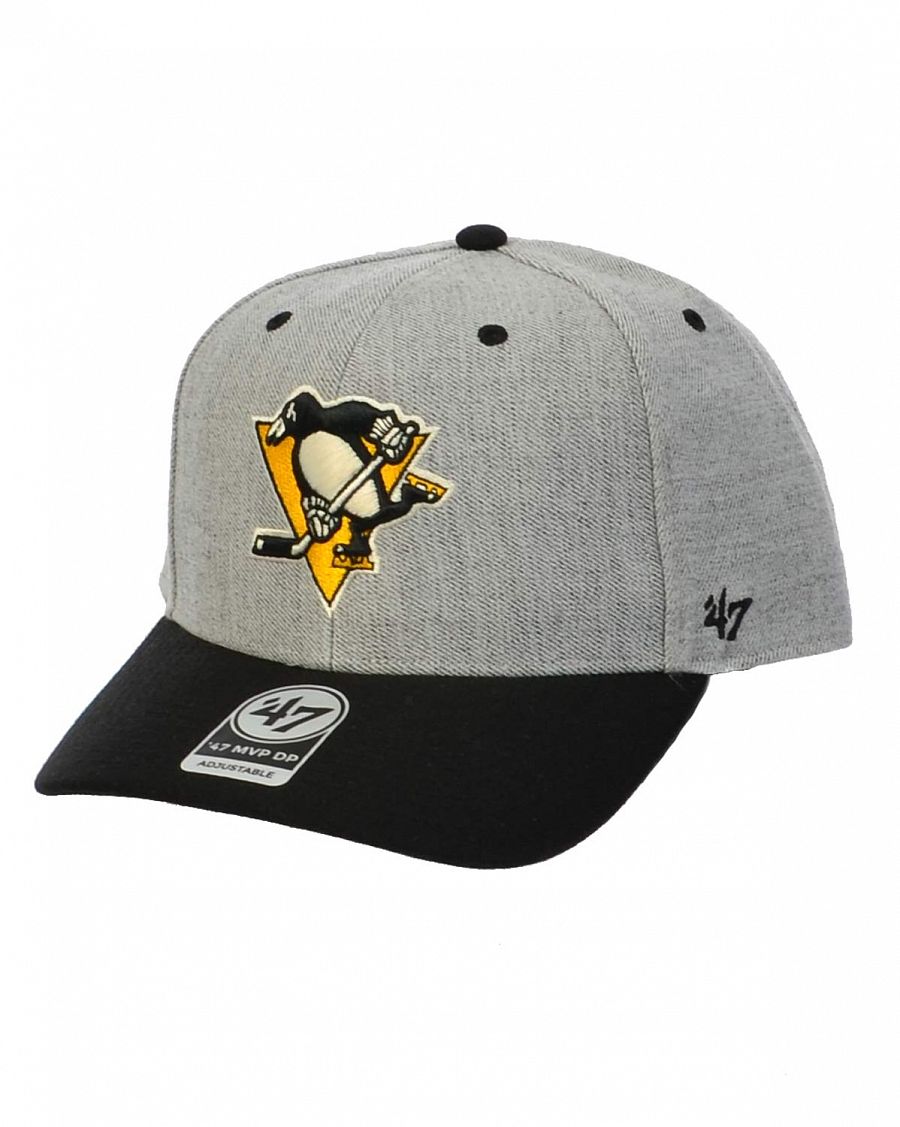 Бейсболка с прямым козырьком '47 Brand STORM CLOUD TT MVP DP Pittsburgh Penguins Charcoal отзывы