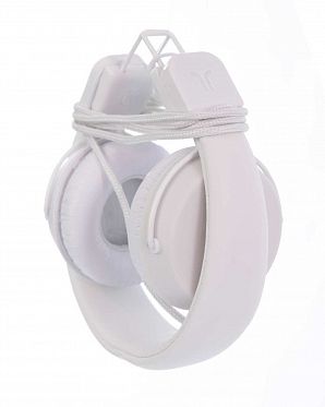 Наушники с микрофоном проводные складные WeSC Piston White