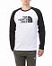 Футболка с длинным рукавом The North Face T-Shirt Black White