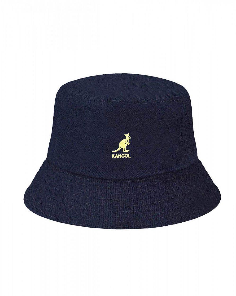 Панама универсальная из толстого хлопка Kangol K4224HT WASHED BUCKET Navy отзывы