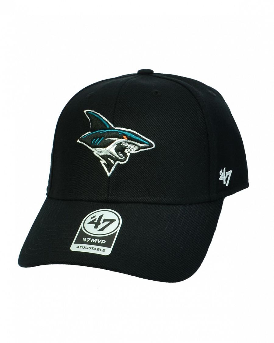 Бейсболка классическая с изогнутым козырьком '47 Brand MVP San Jose Sharks BKD Black отзывы