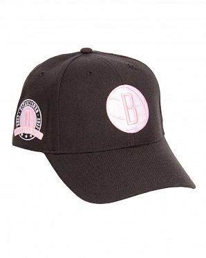 Бейсболка '47 Brand MVP WBV Brooklyn Nets Black Pink Бейсболка '47 Brand MVP WBV Brooklyn Nets Black Pink