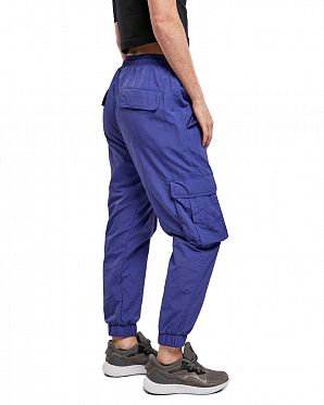 Джоггеры женские карманами Urban Classics Bluepurple Джоггеры женские карманами Urban Classics Bluepurple