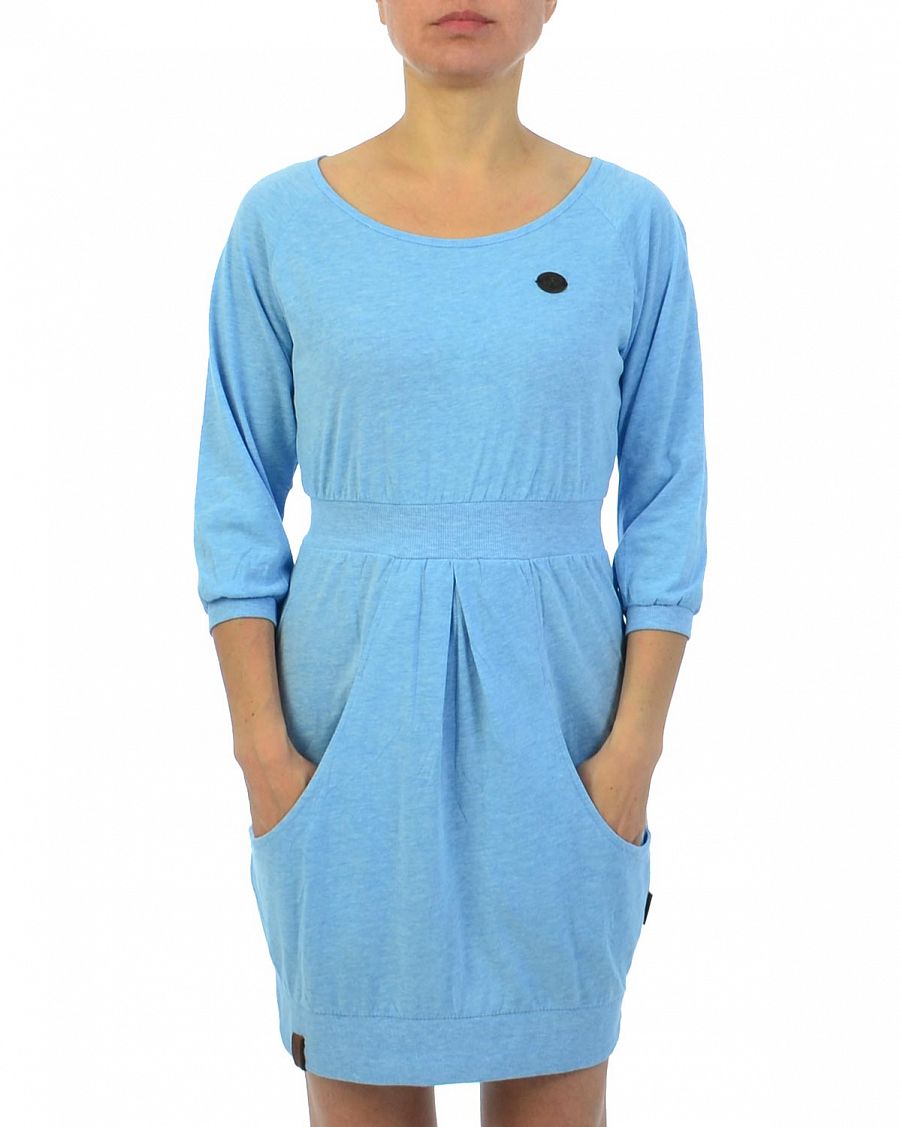 Платье женское короткий рукав Naketano Schnuckis Muckis IV Amazing Blue Melange отзывы