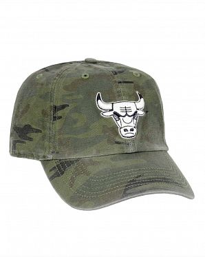 Бейсболка  '47 Brand Clean Up Chicago Bulls Camo Бейсболка  '47 Brand Clean Up Chicago Bulls Camo