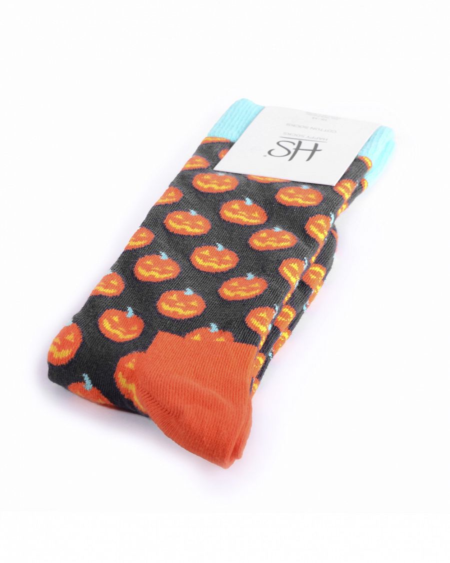 Носки мужские Happy Socks Combed Cotton Halloween Orange отзывы Носки мужские Happy Socks Combed Cotton Halloween Orange отзывы
