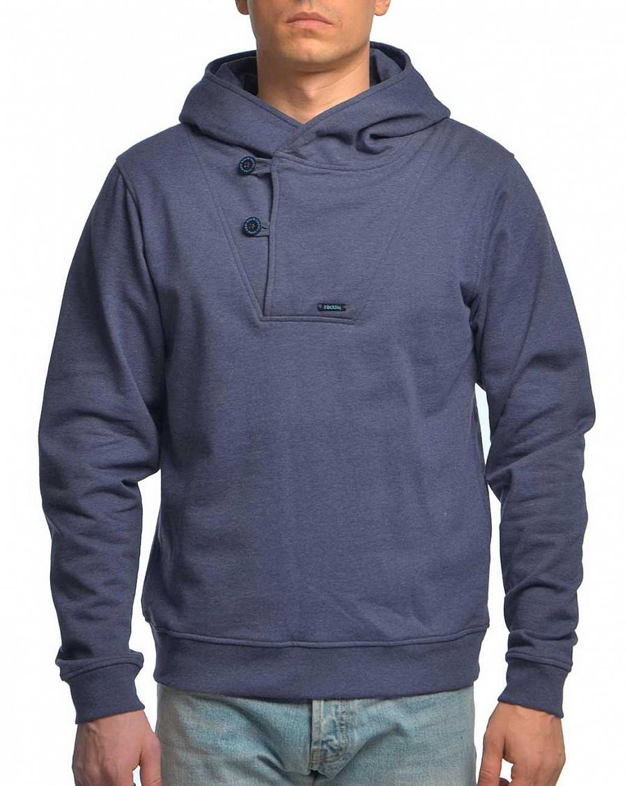 Толстовка мужская с капюшоном Iriedaily Ean Effort Hoody Navy Mel отзывы