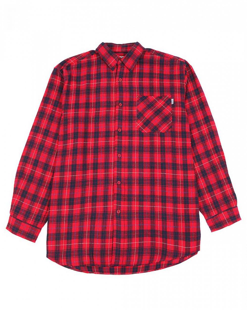 Рубашка мужская фланелевая Publish 250 Flannel Check Red отзывы