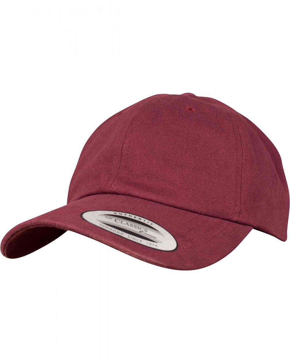 Бейсболка Urban Classic 6245 Peached Cotton Twill Dad Cap Maroon отзывы