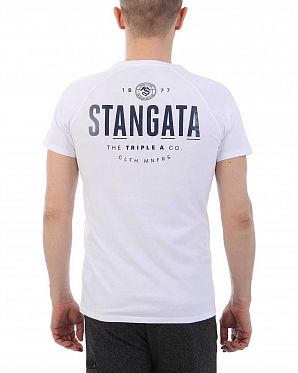 Футболки  мужская Stangata Slim White
