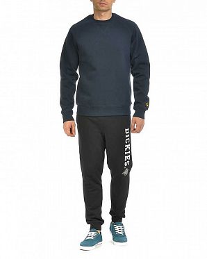 Толстовка мужская на флисе Carhartt Chase Sweat Navy