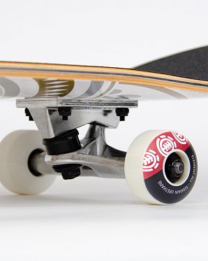 Скейтборд в Сборе Element 3 размер 8.25 (13 белый золотой 8.25)