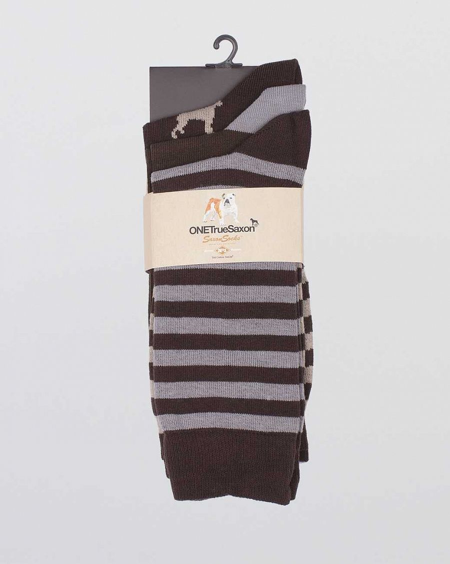 Носки Onetruesaxon Saxon Socks Brown отзывы