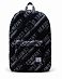 Рюкзак водоотталкивающий с карманом для 15 ноутбука Herschel Heritage Stencil Roll Call Black