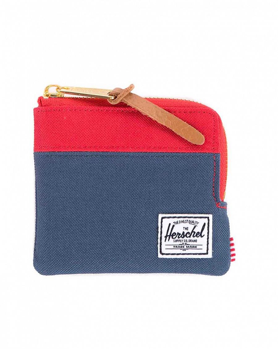 Кошелек Herschel Johnny Navy Red отзывы