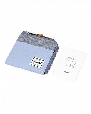 Кошелек на молнии и слотом для карт Herschel Johnny HYD/CHAMB Кошелек на молнии и слотом для карт Herschel Johnny HYD/CHAMB