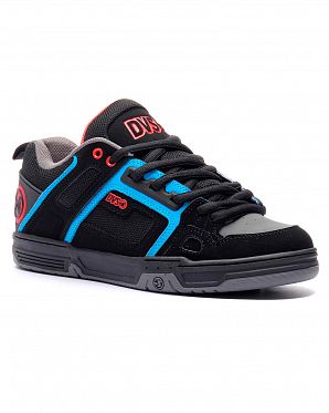 Кеды низкие мужские DVS COMANCHE BLACK BLUE RED NUBUCK Кеды низкие мужские DVS COMANCHE BLACK BLUE RED NUBUCK