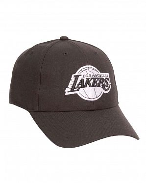 Бейсболка '47 Brand MVP WBV Los Angeles Lakers Black White Бейсболка '47 Brand MVP WBV Los Angeles Lakers Black White