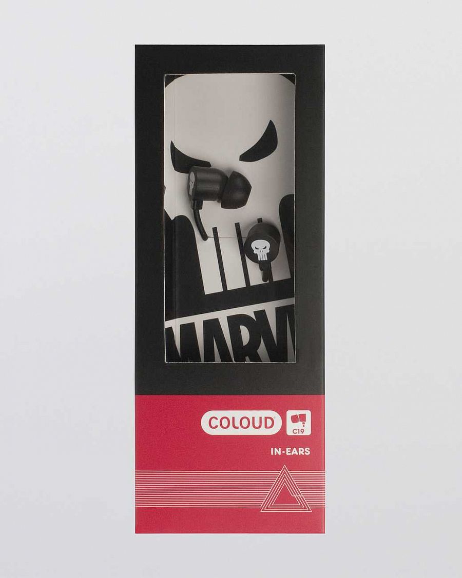 купить Наушники Coloud In-ears (marvel Punisher Logo) в Москве купить Наушники Coloud In-ears (marvel Punisher Logo) в Москве