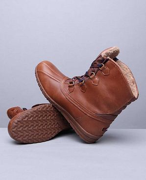 Ботинки мужские кожаные водонепроницаемые Psyberia Jack Light Brown Ботинки мужские кожаные водонепроницаемые Psyberia Jack Light Brown