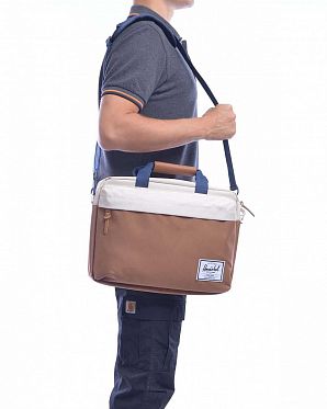 Сумка водоотталкивающая через плечо для 15 ноутбука Herschel Clark Acid Denim