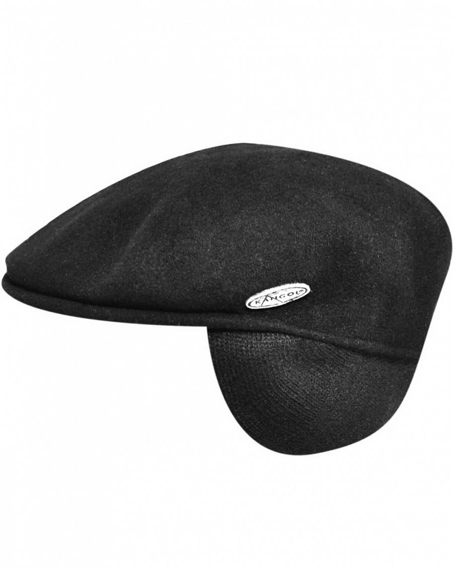 Кепка шерстяная Kangol Wool 504  Earlap Earlap Black отзывы