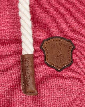 Толстовка женская с капюшоном Naketano Blonder Engel Cherry Melange Толстовка женская с капюшоном Naketano Blonder Engel Cherry Melange