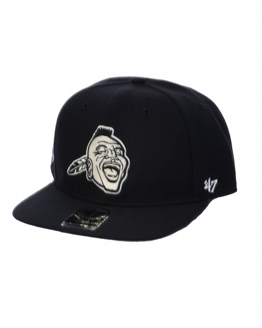 Бейсболка с прямым козырьком '47 SURE SHOT Captain Snapback Atlanta Braves Navy отзывы