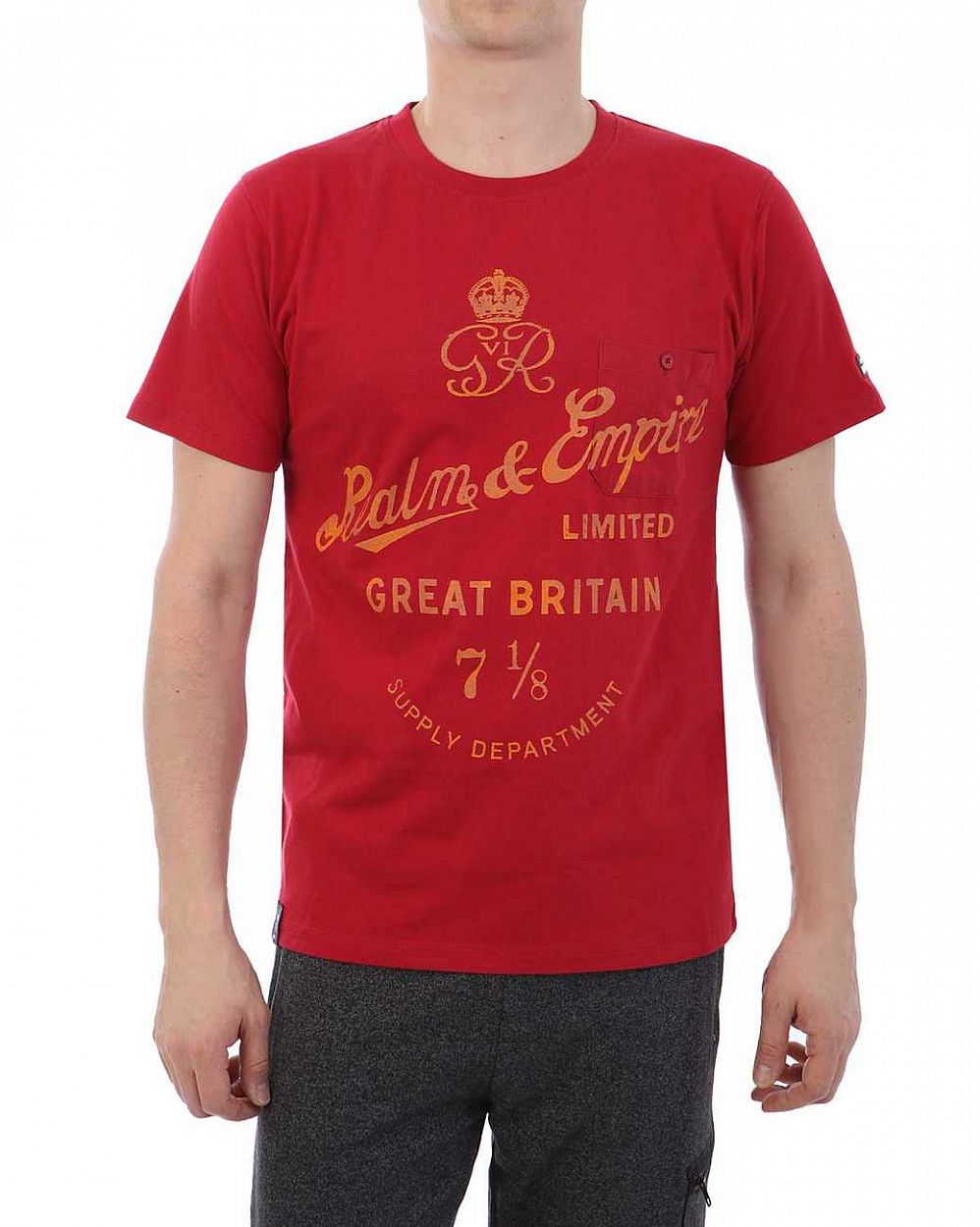 Футболка мужская Realm & Empire Great Britain 000035561 Red отзывы