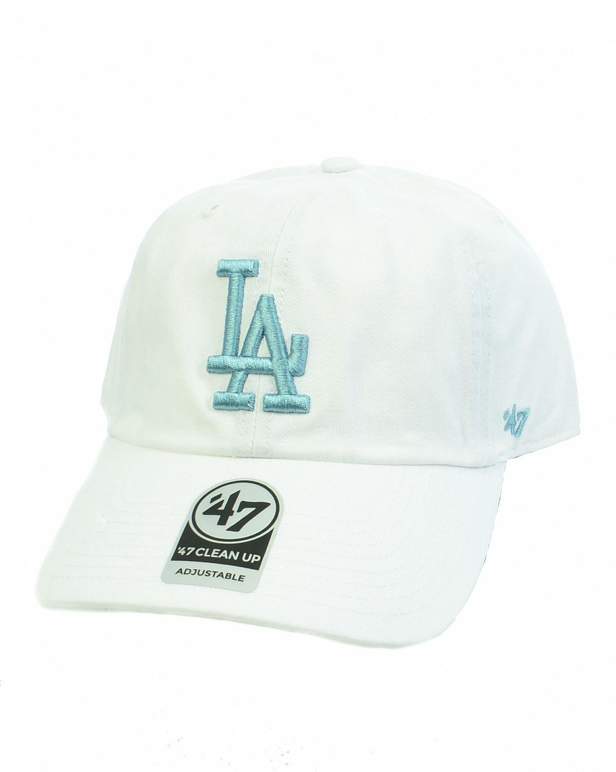 Бейсболка классическая с изогнутым козырьком '47 Brand Clean Up Los Angeles Dodgers WHD White отзывы