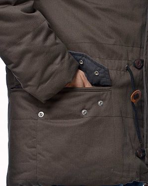 Парка мужская зимняя Frizmworks Thinsulate Charcoal