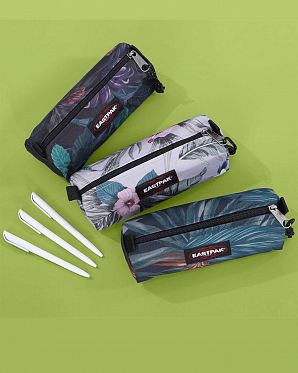 Пенал износостойкий Eastpak дорожный школьный Benchmark Pink Brize Пенал износостойкий Eastpak дорожный школьный Benchmark Pink Brize