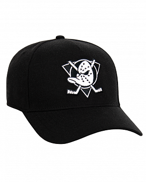 Бейсболка '47 Brand MVP WBV Anaheim Ducks I Black White