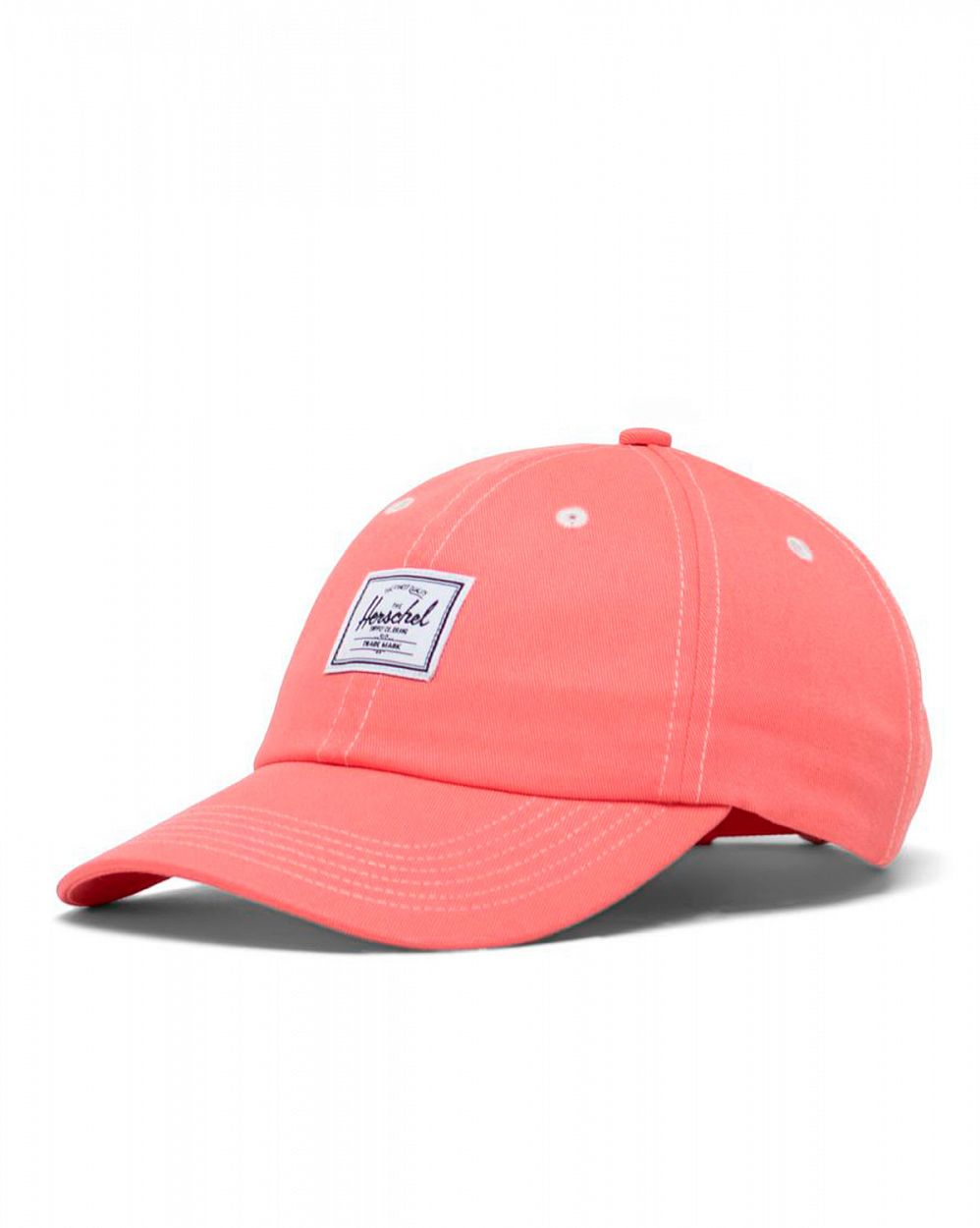 Бейсболка классическая с изогнутым козырьком Herschel Sylas Classic Porcelain Rose White отзывы