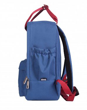 Рюкзак водоотталкивающий маленький  с двумя ручками 8848 Navy Red Рюкзак водоотталкивающий маленький  с двумя ручками 8848 Navy Red