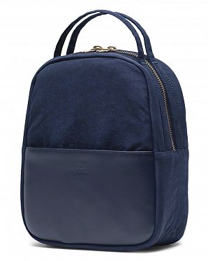 Рюкзак небольшой Премиум нейлон кожа Herschel Orion Mini PEACOAT Рюкзак небольшой Премиум нейлон кожа Herschel Orion Mini PEACOAT