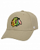 Бейсболка '47 Brand MVP WBP Chicago Blackhawks Beige