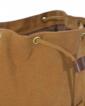 Рюкзак водостойкий из толстой джинсы Kaukko Korea FJ17 Brown