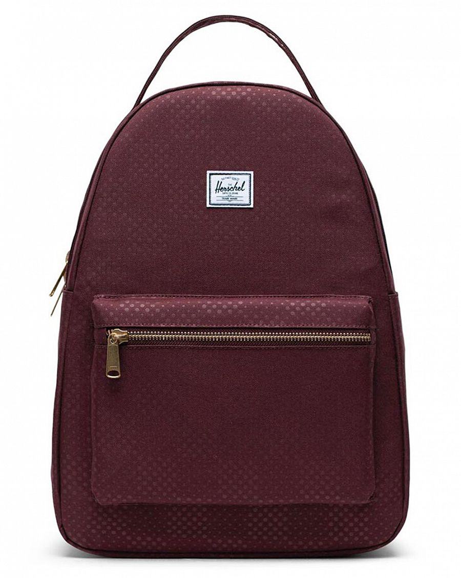 Рюкзак городской для 13 ноутбука Herschel Nova Mid-Volume PLUM D CHK отзывы