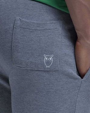 Шорты Knowledge Cotton Apparel Sport Grey