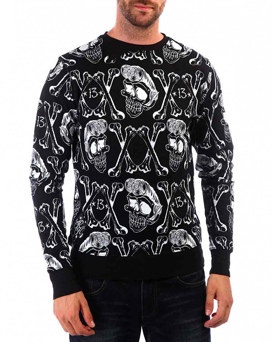 Толстовка свитшот Rum Knuckies Rocka Black отзывы Толстовка свитшот Rum Knuckies Rocka Black отзывы