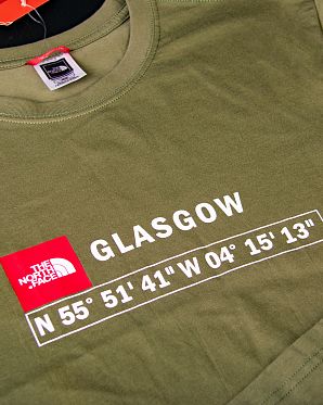 Футболка The North Face GPS Glasgow Green Футболка The North Face GPS Glasgow Green