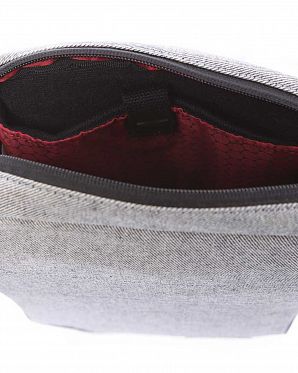 Сумка водоотталкивающая через плечо для ноутбука 11 HEX Academy MacBook Air Grey