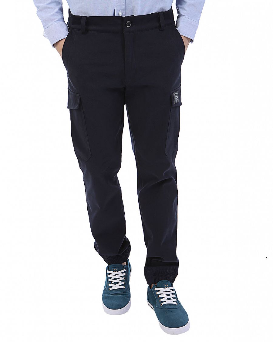 Джоггеры с карманами джинсовые мужские водоотталкивающие Cool Penguin JLW 1712 Navy отзывы